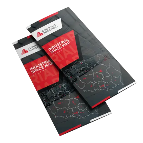 Mapa Powierzchni Magazynowych - Cushman & Wakefield Przygotowana przez ekspertów Cushman & Wakefield najnowsza edycja Mapy Powierzchni Magazynowych prezentuje dokładne lokalizacje głównych parków logistycznych w Polsce.